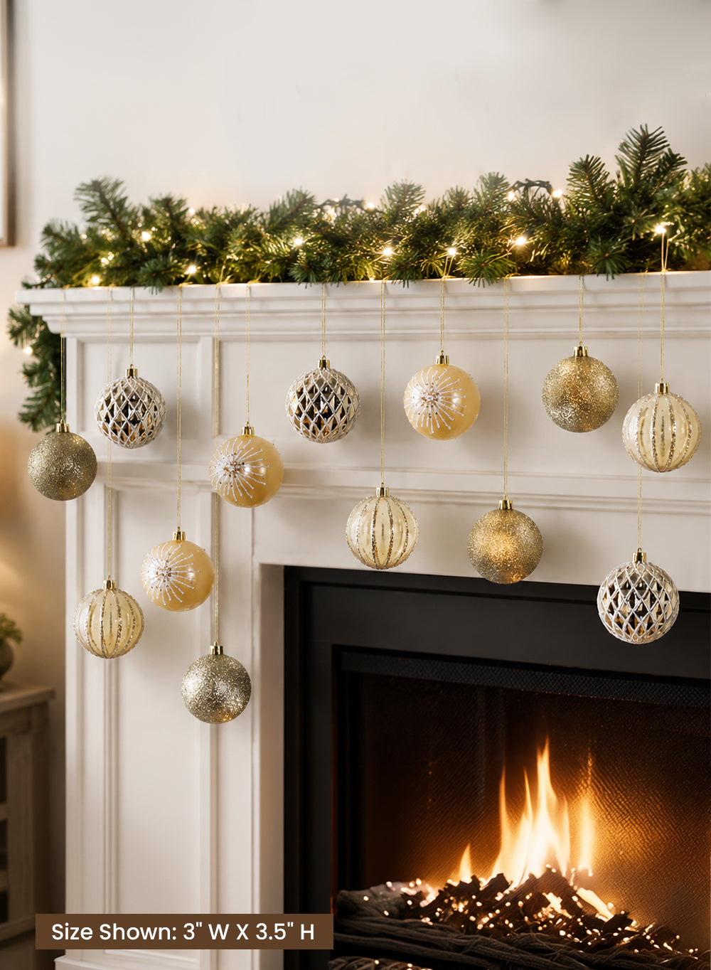 Holiday Assorted Ornament Balls Collection