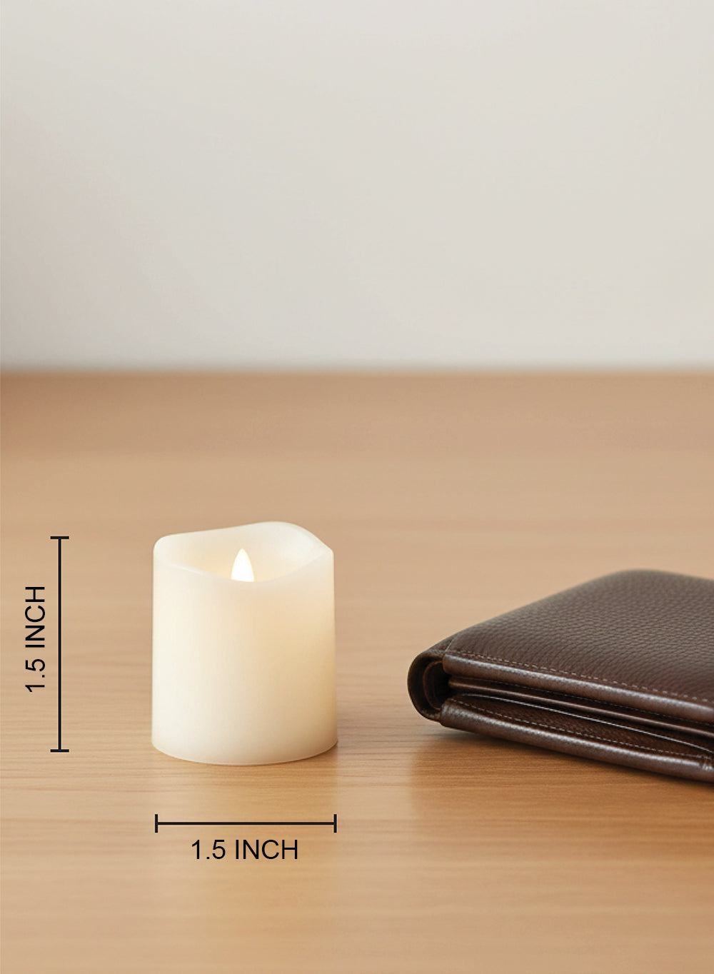 Flameless LED Votive Candles with Battery Collection