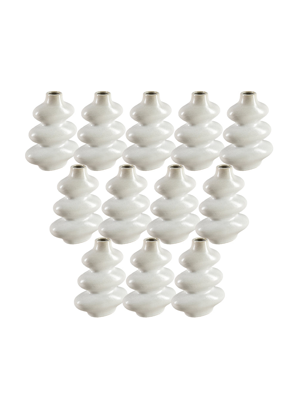 Cloud-Inspired Ceramic Deco Vase – Whimsical Flower Holder