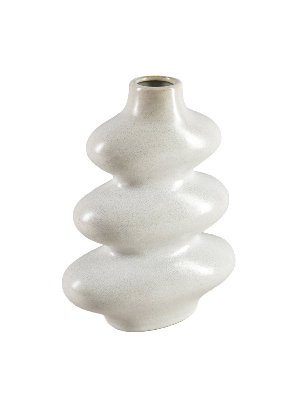 Cloud-Inspired Ceramic Deco Vase – Whimsical Flower Holder