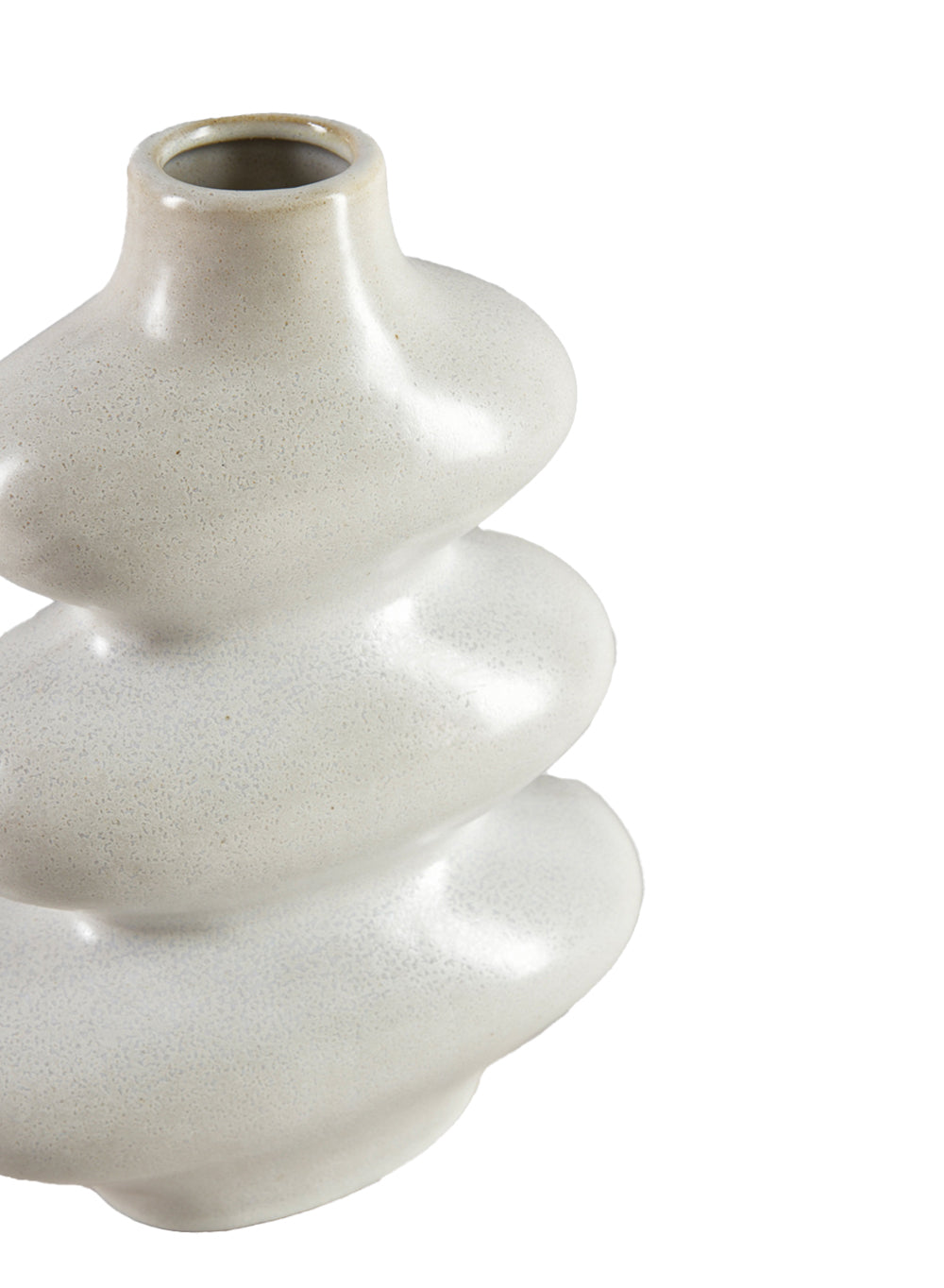 Cloud-Inspired Ceramic Deco Vase – Whimsical Flower Holder