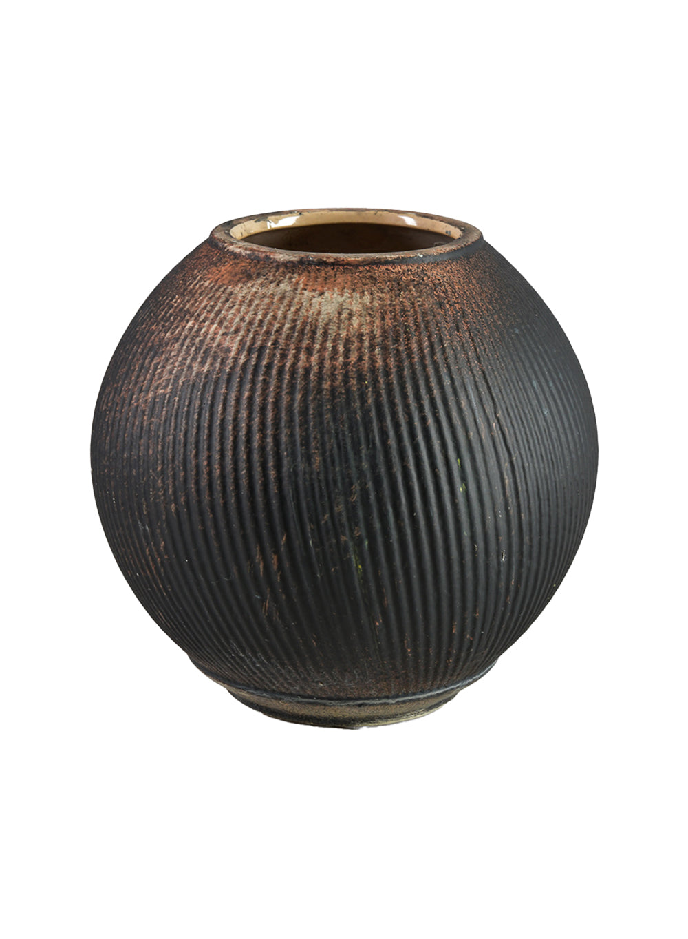 Decorative Fishbowl Vase - Elegant Ceramic Bowl for Floral Arrangements, Ideal for Home and Event Decor.