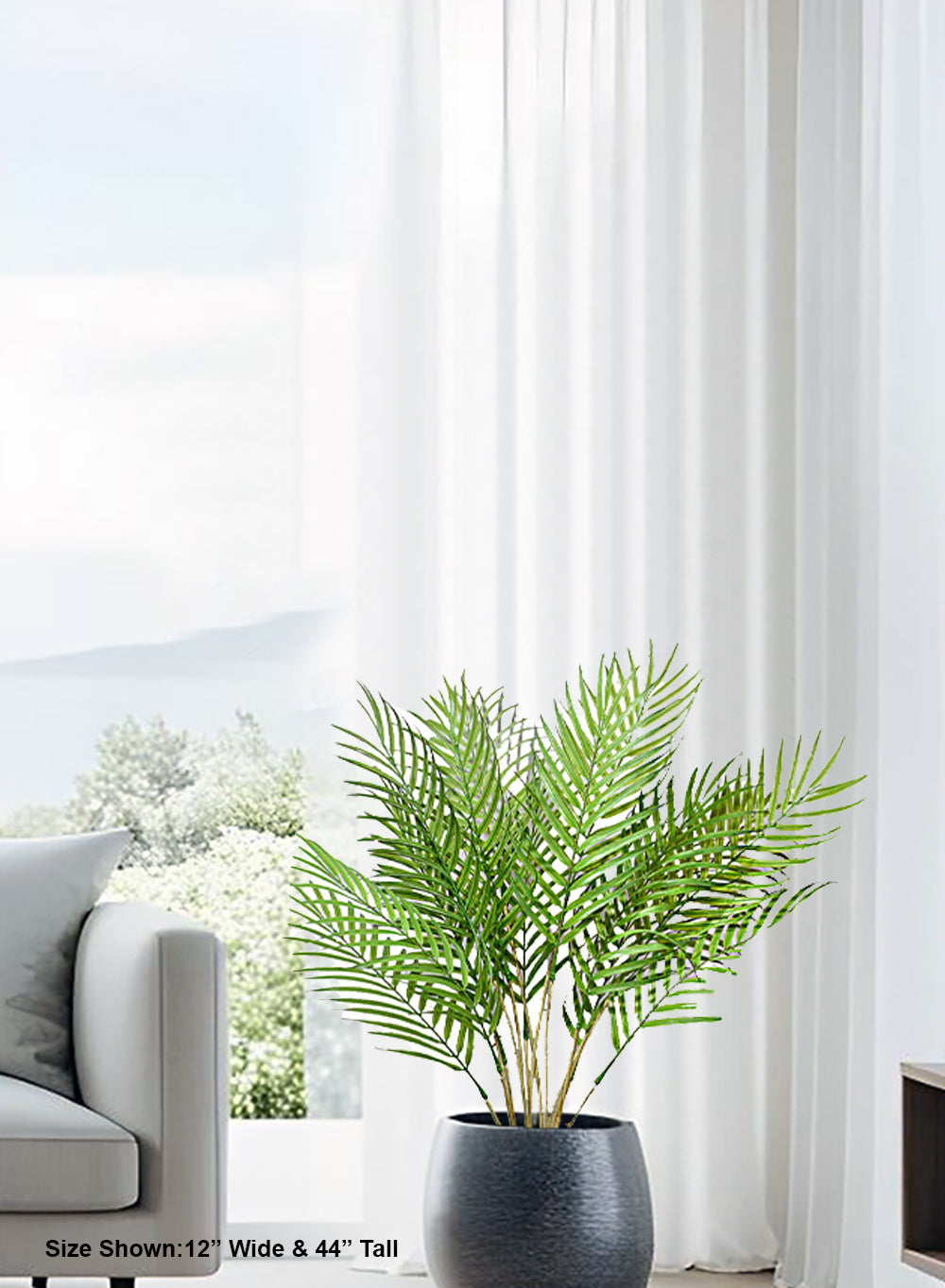 30" Faux Tropical Palm Leaf Spray, Pack of 12