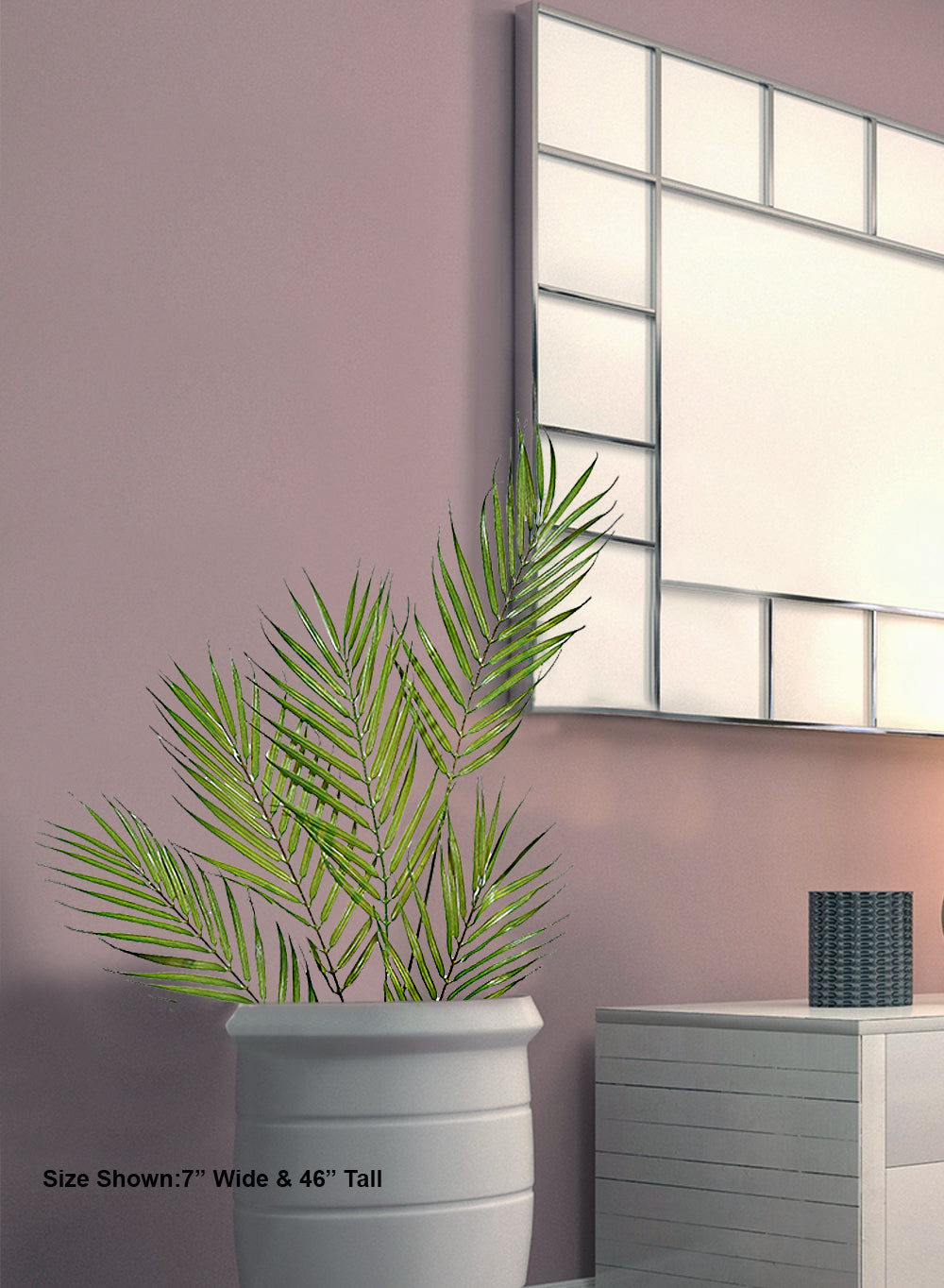 46" Faux Tropical Palm Leaf Spray, 46" Long, Pack of 24