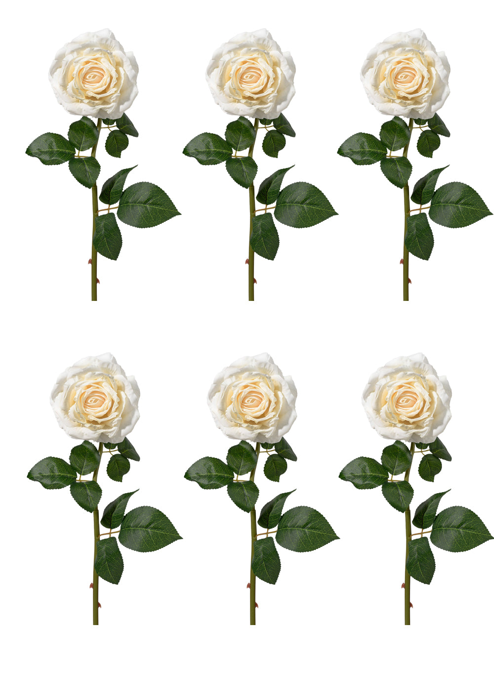 21" Silk Flowers, Available in 2 Colors, Pack of 12