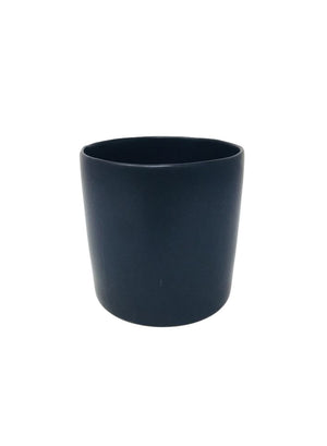 Matte Black Ceramic Vase, in 3 Shapes & 2 Colors