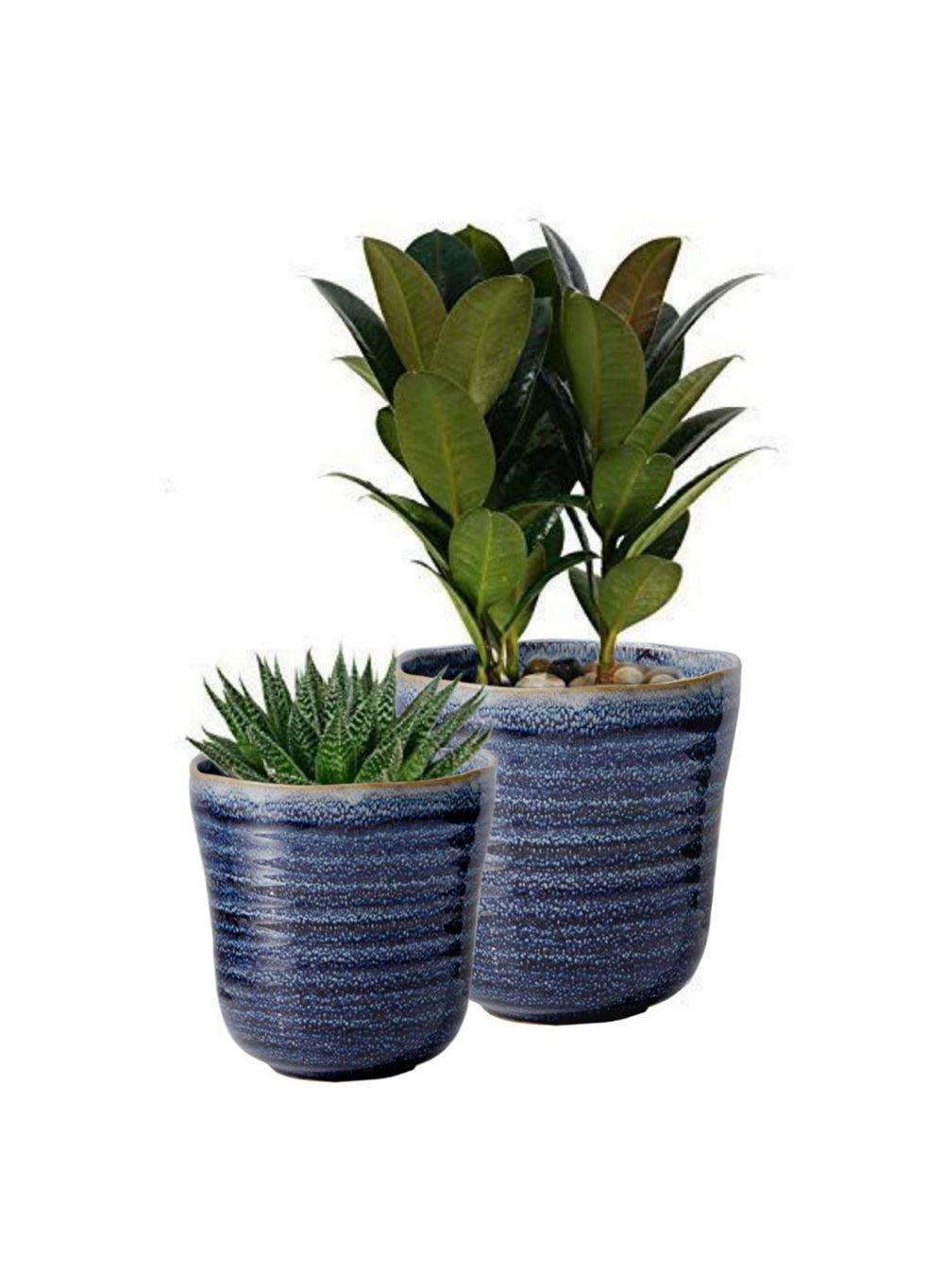 Ceramic Ripple Pot, in 2 Colors & Sizes