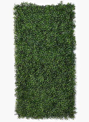 Serene Spaces Living Artificial Boxwood Mat, Realistic Looking, Versatile Grassy Mat, Measures 20" by 20"