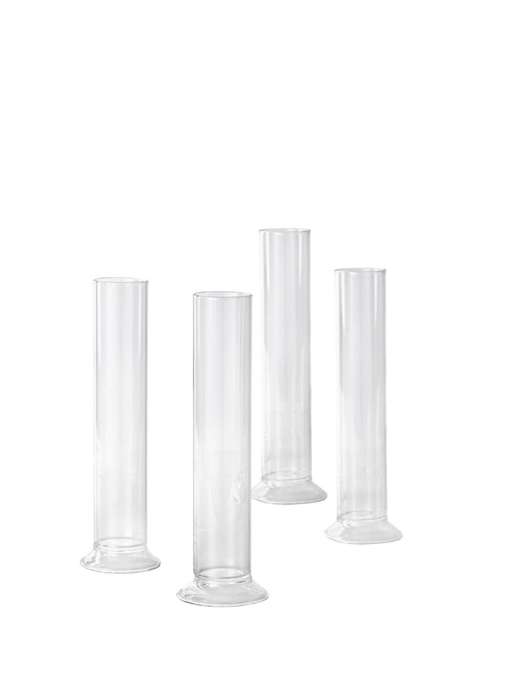 Serene Spaces Living Tall Tube Vase, Modern Vase for Flowers, Measures 8" Tall and 2.25" Diameter