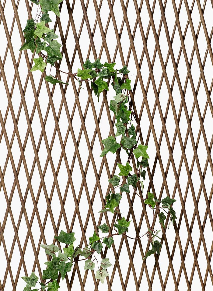 Serene Spaces Living Galaxy Ivy Garland, Faux Hanging Vine for Weddings, Parties, Garden, Pack of 12, Measures 6 Feet Long