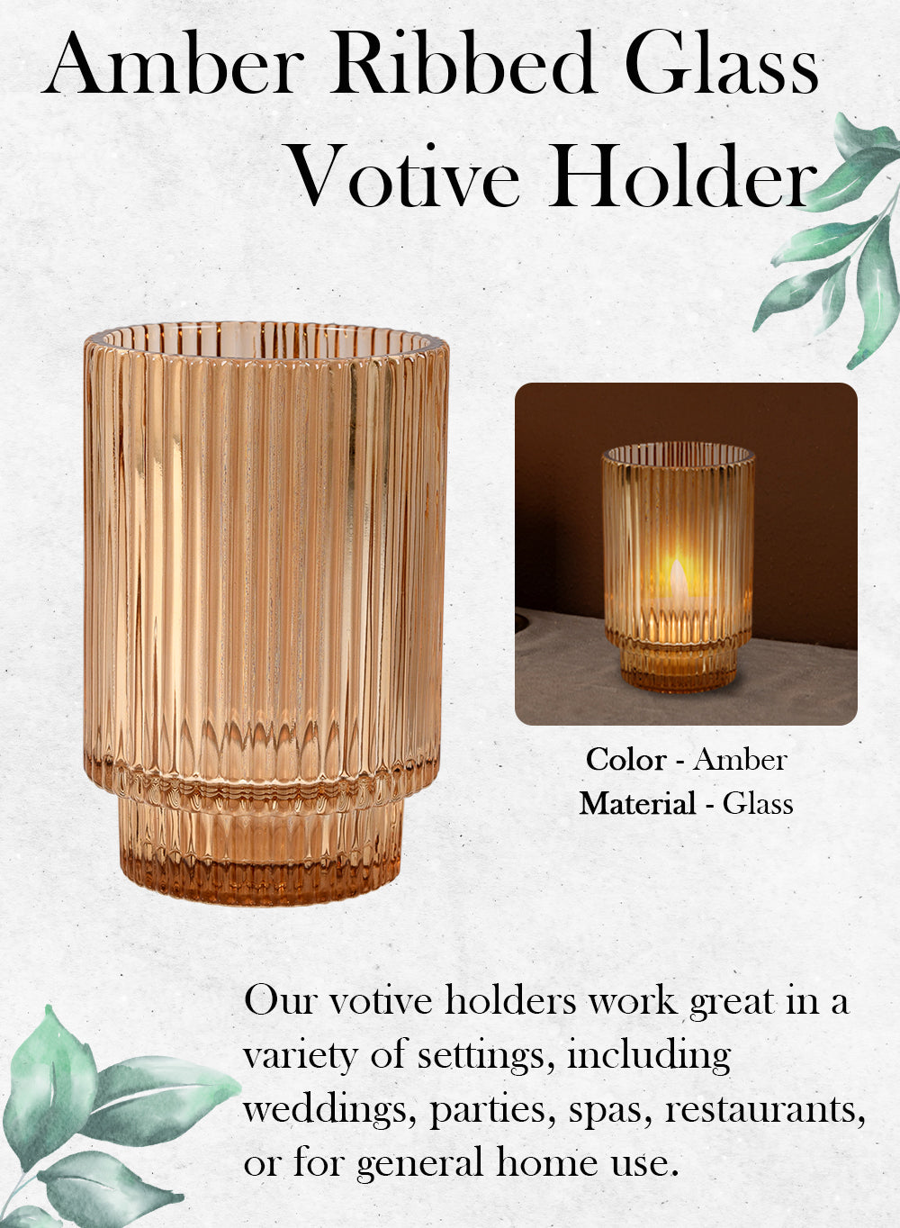 Optical Texture Decorative Candles