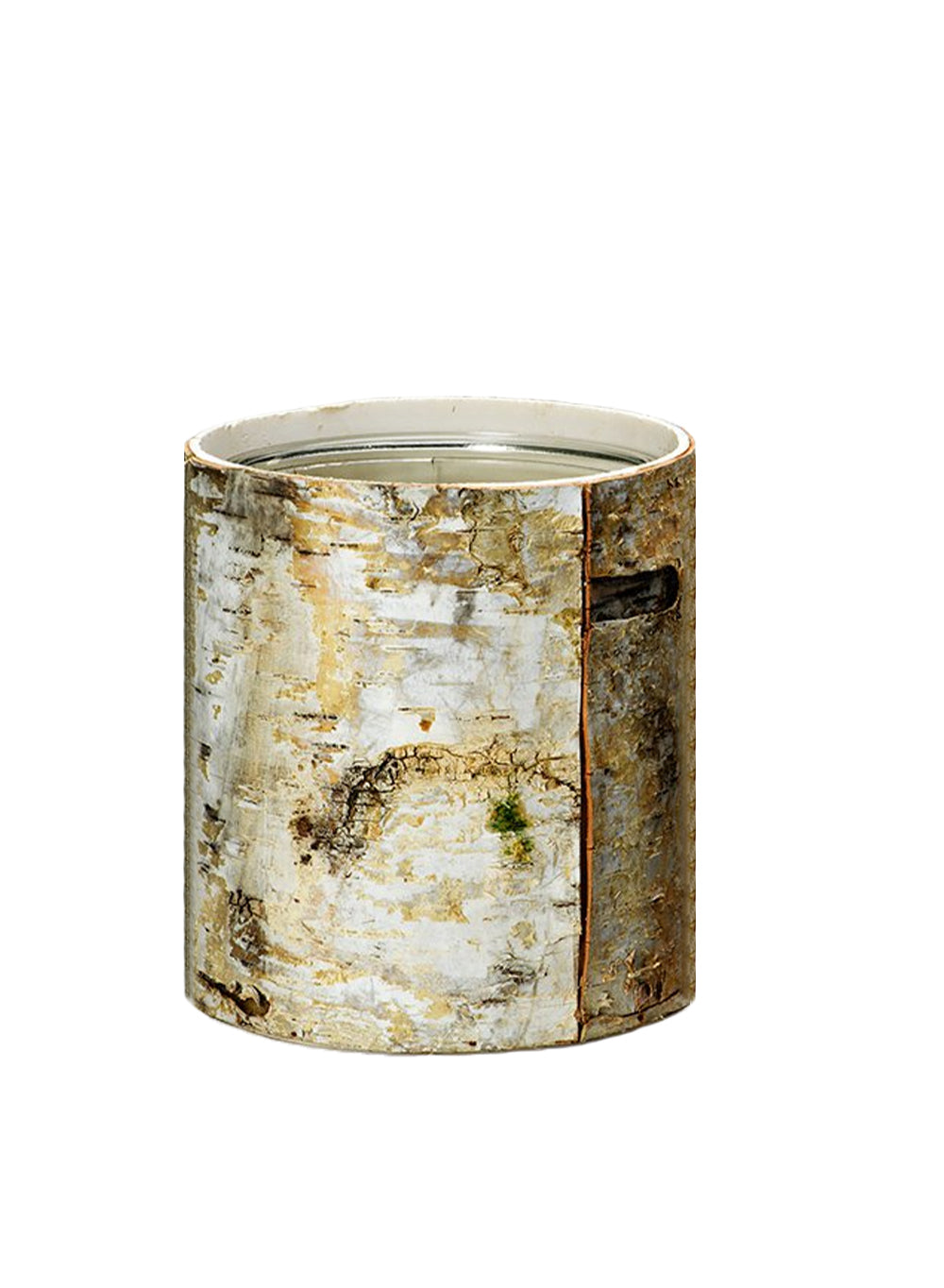 4.5" White Birch Bark Vase