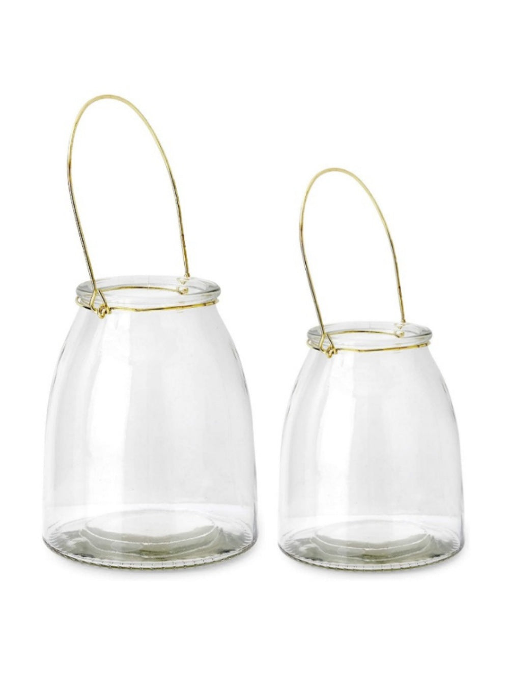 Hanging Glass Jar, in 2 Sizes