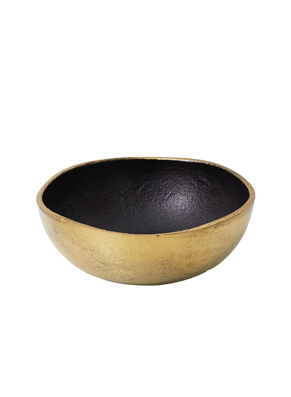 Decorative Black & Gold Bowl, 5.5" Diameter & 2" Tall