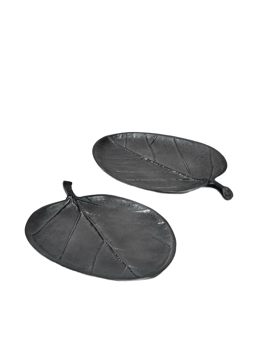 Aluminum Leaf Tray, Decorative Vanity Tray, in 3 Sizes & Shapes