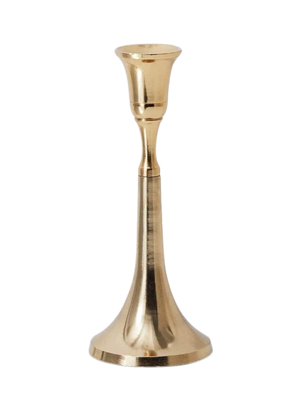 Gold Candlesticks for Taper Candles, in 3 Sizes