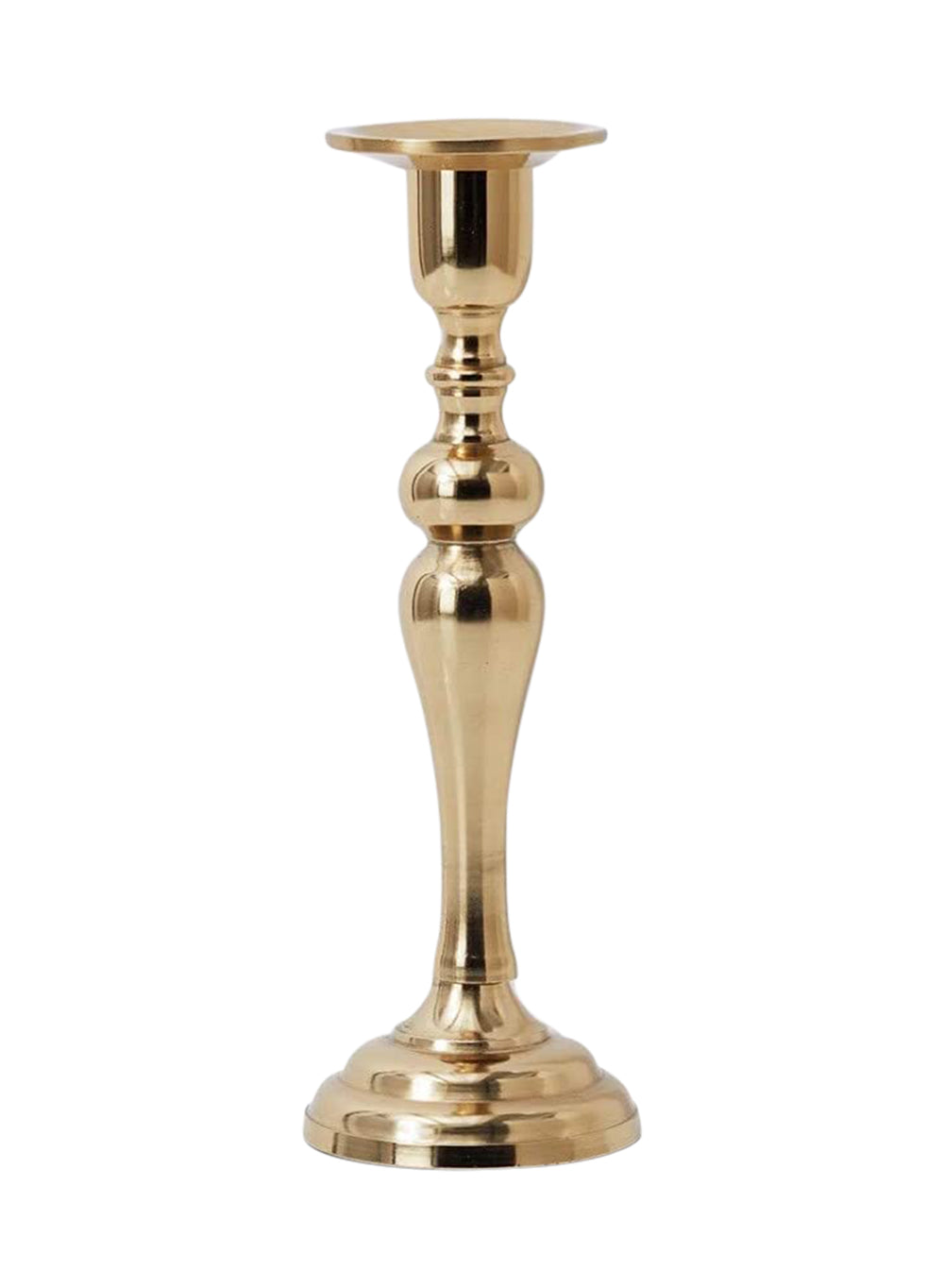 Gold Candlesticks for Taper Candles, in 3 Sizes