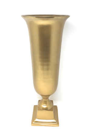 Large Gold Urn Vase