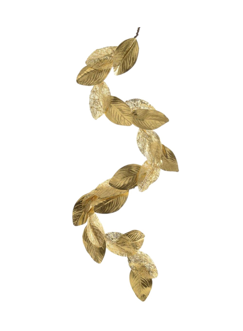 48" Gold Magnolia Leaf Garland