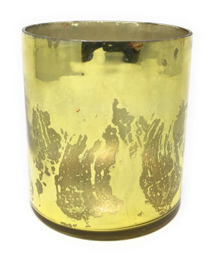 Medium Antique Light Gold Vase