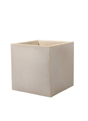 Vintage White Stone-Textured Planter Box, in 2 Sizes