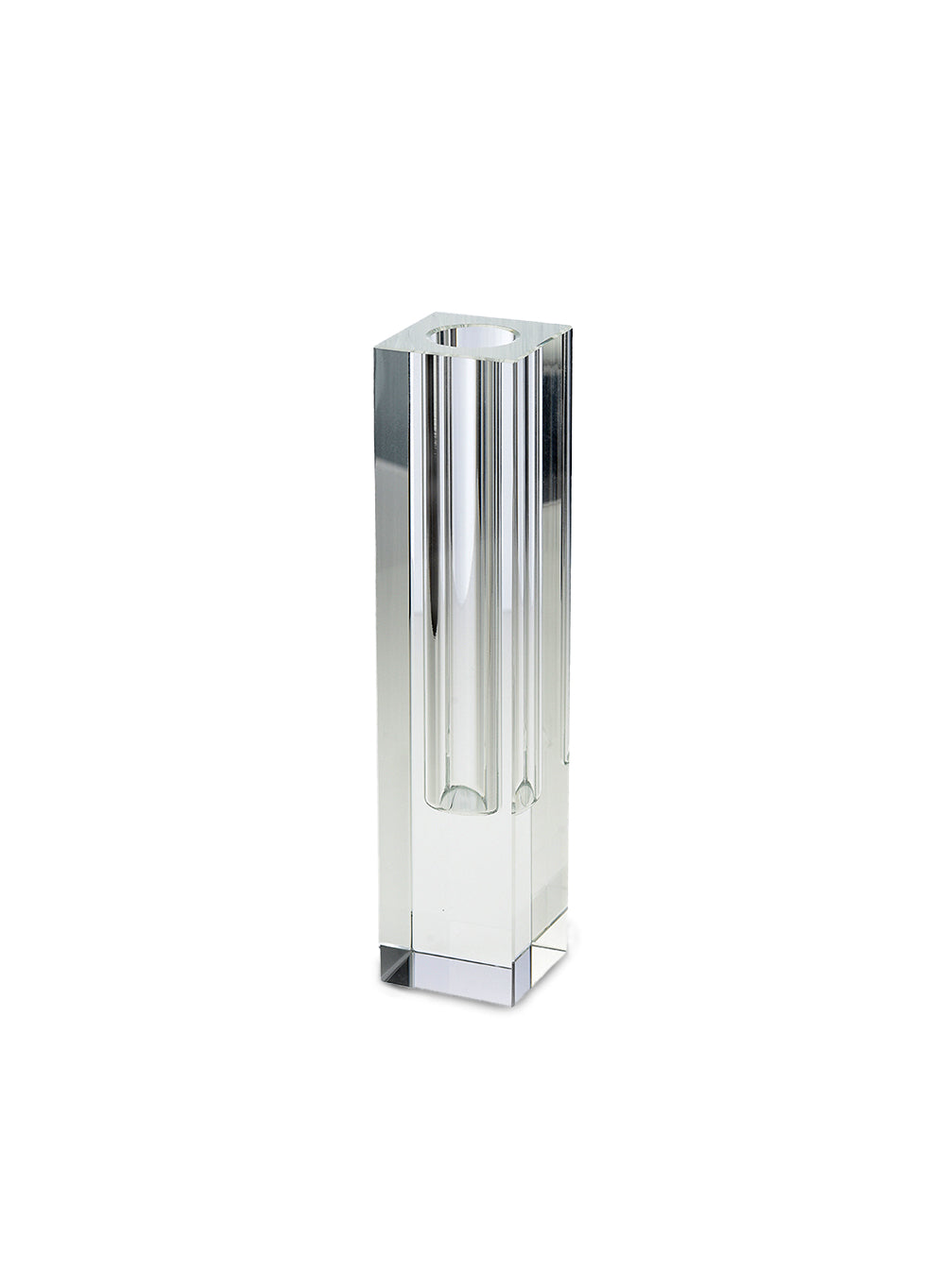 Crystal Square Bud Vase, 3 Size Options