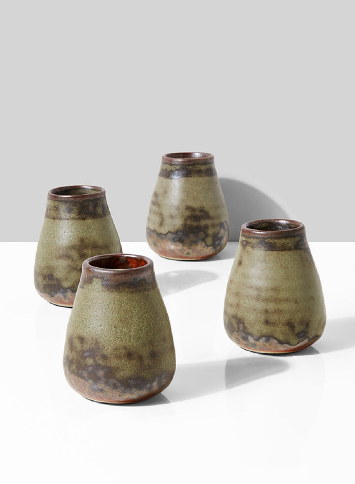 Serene Spaces Living Stoneware Collection- Vases and Bowls- Ideal for Wedding, Party or Events
