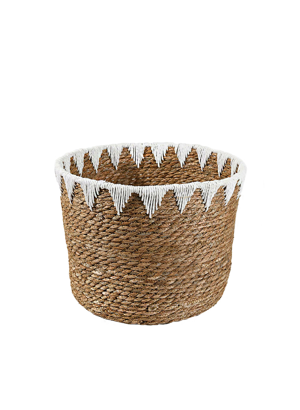 Handmade Cattail Leaf Basket, in 3 Sizes