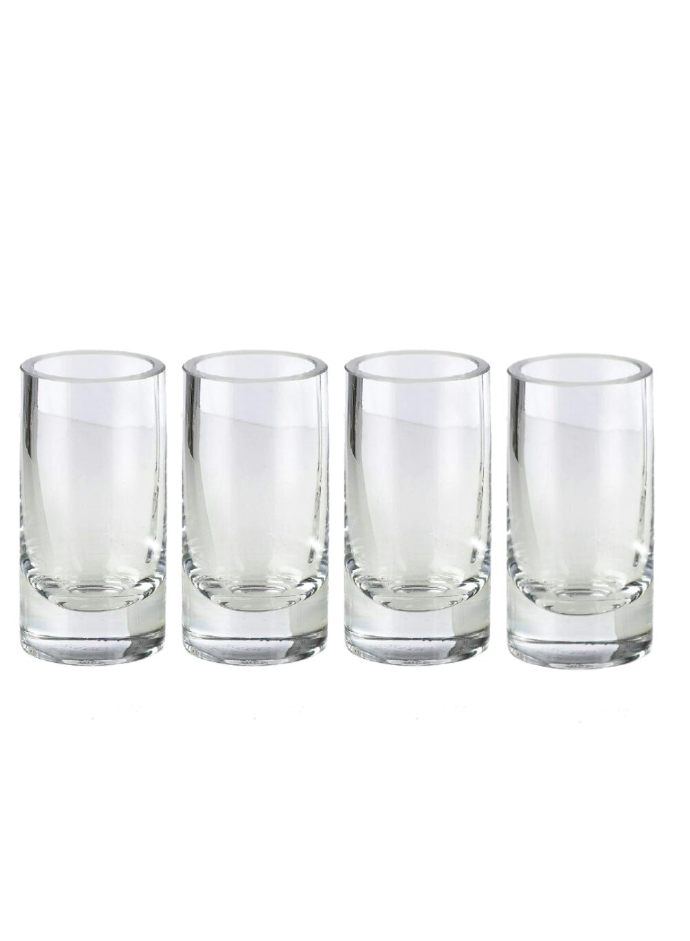 Petite Glass Bud Vases, Set of 4