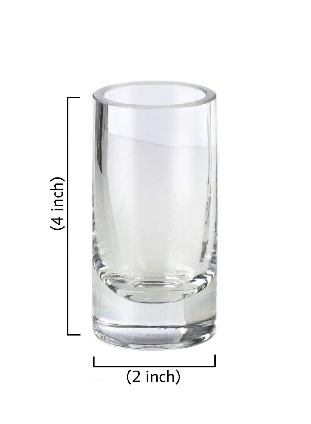 Petite Glass Bud Vases, Set of 4