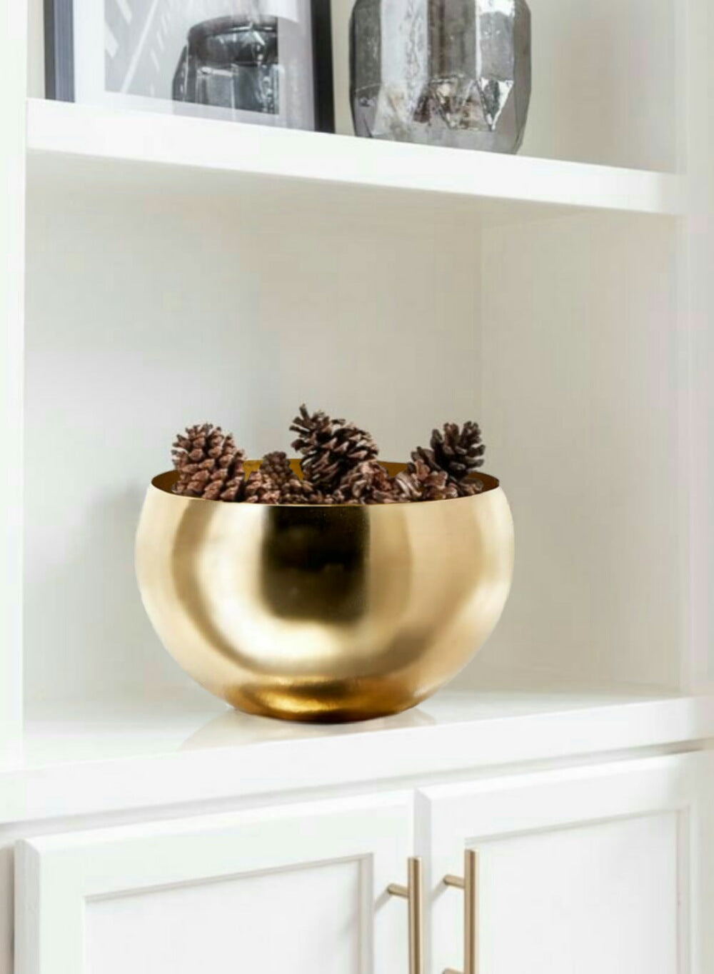 Decorative Shiny Luxe Gold Bowl