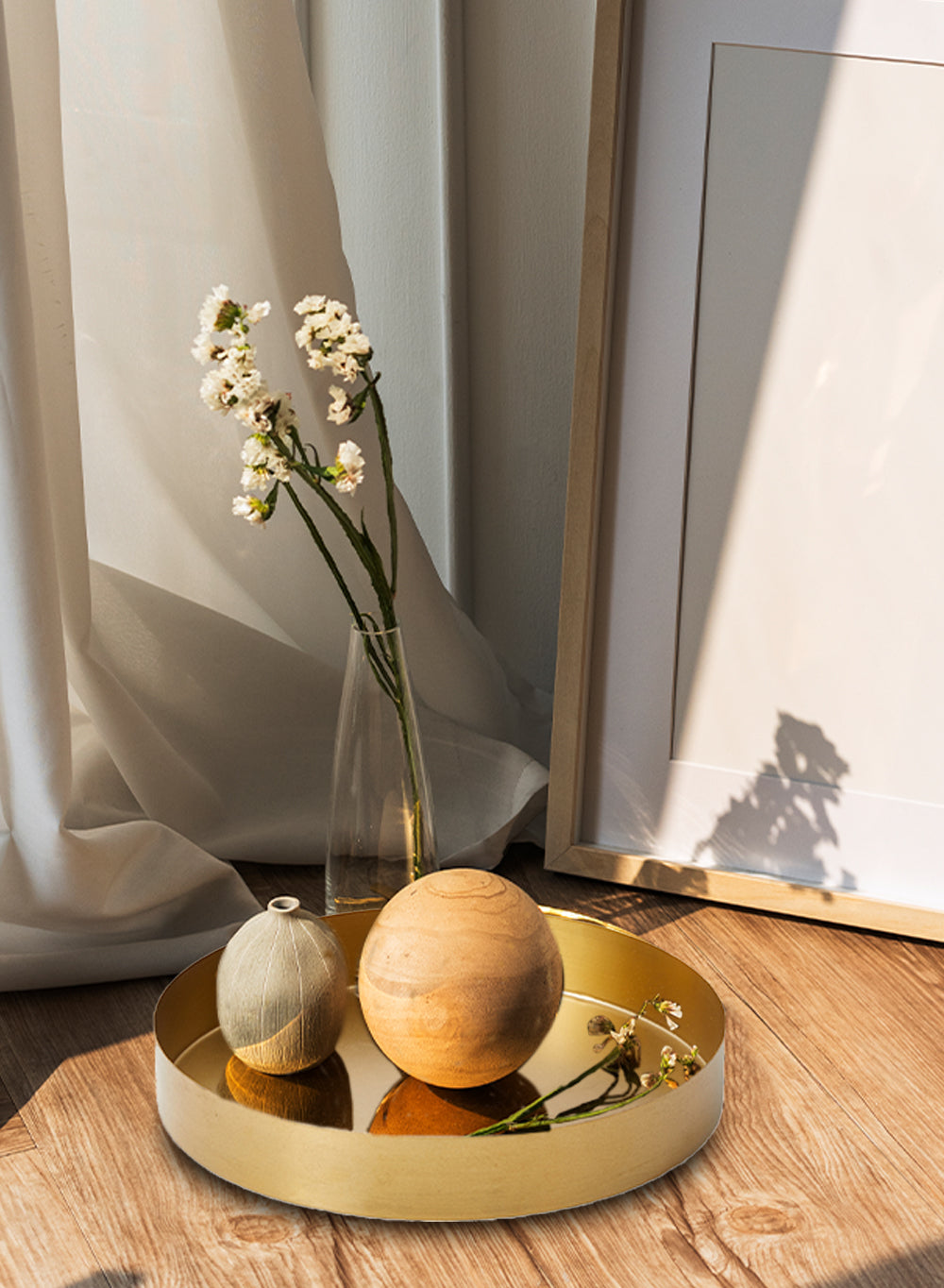 Gold Vanity Tray, Available in 3 Shapes