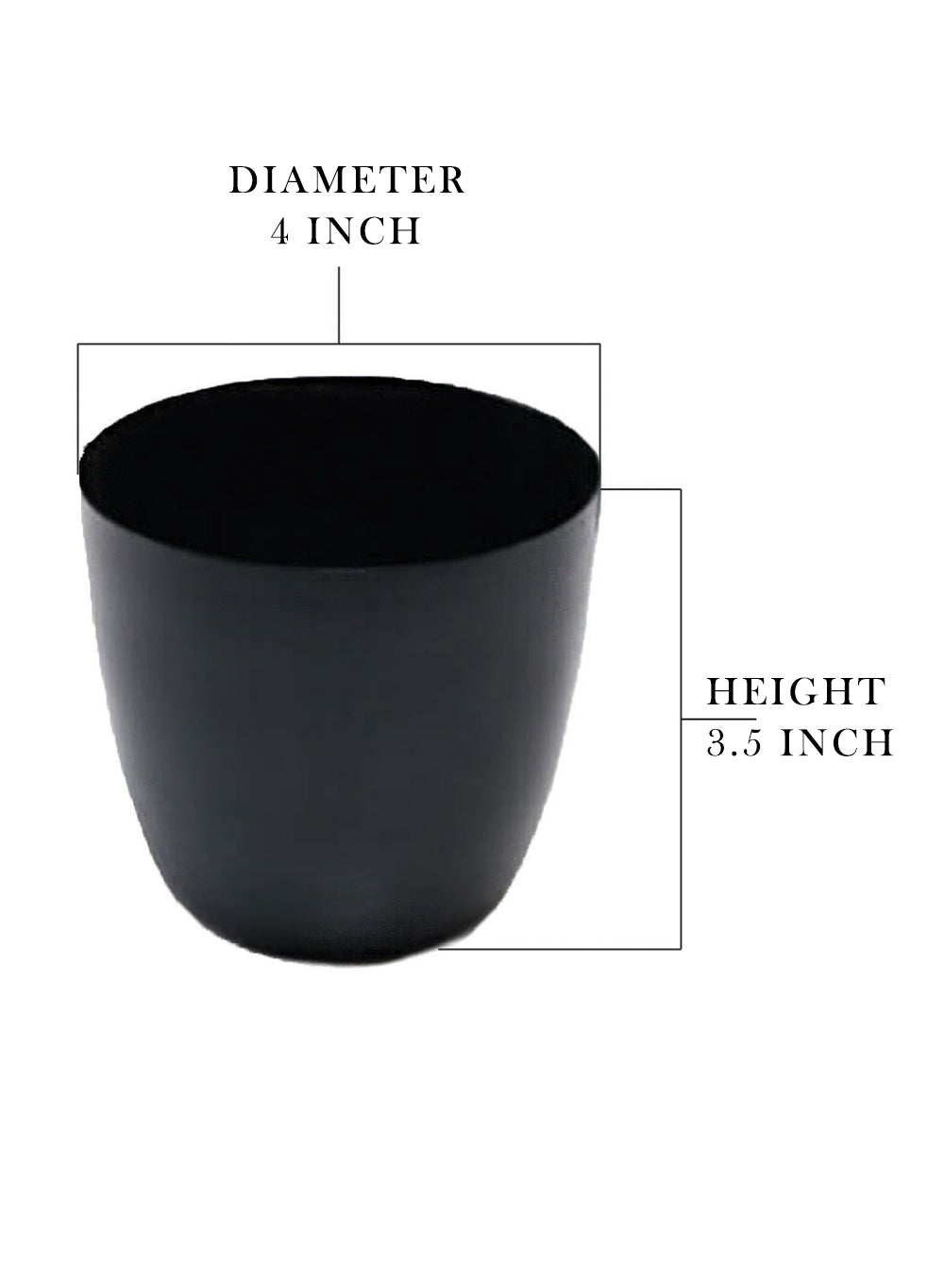 Metal Cachepot, in 3 Colors