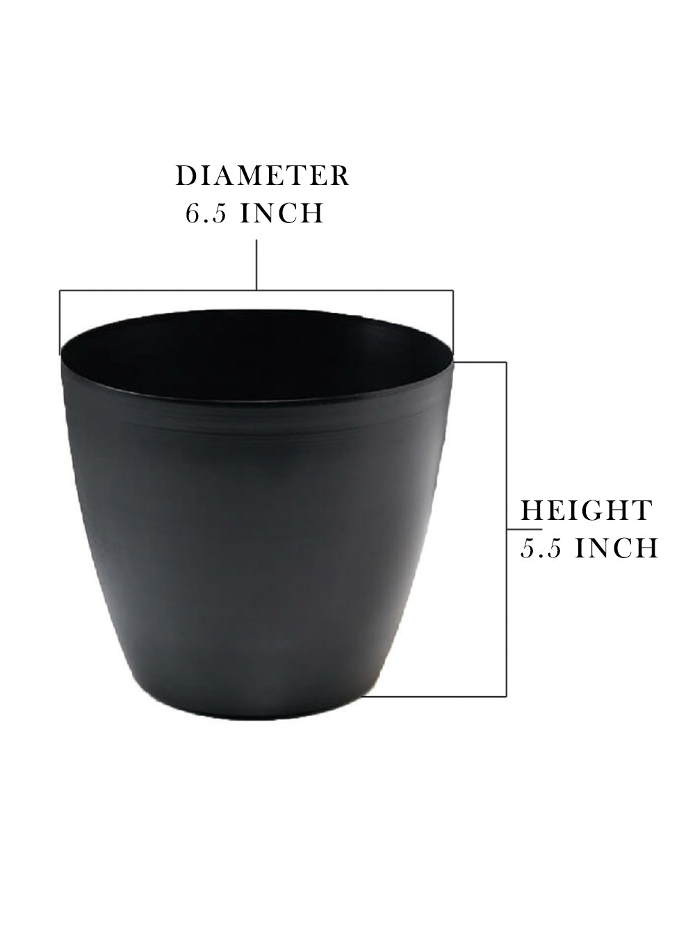 Metal Cachepot, in 3 Colors