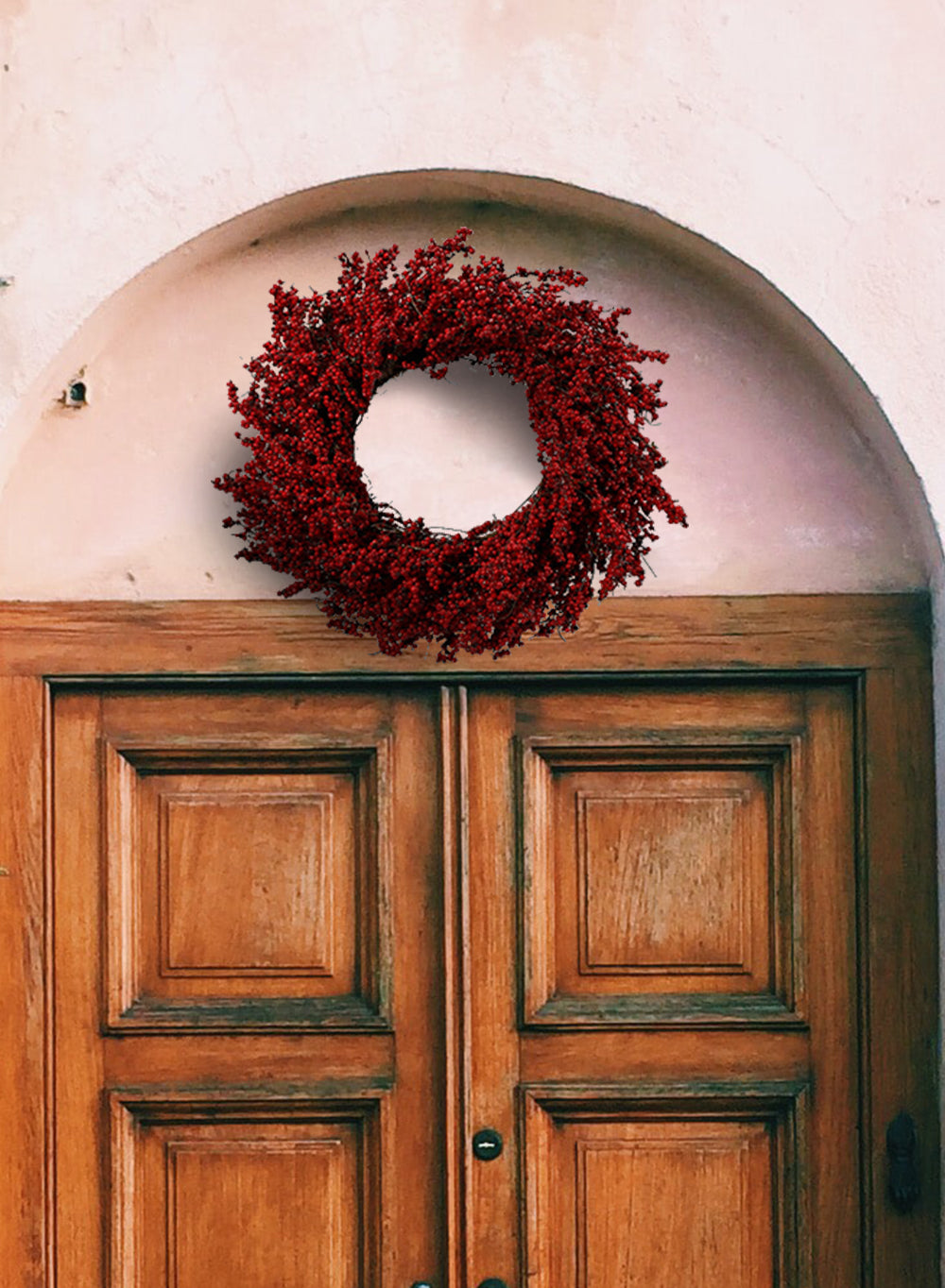 Artificial Christmas Wreath, 28" Diameter, in 2 Colors