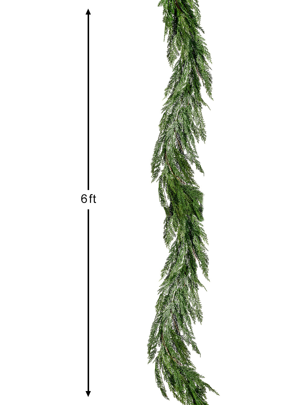 72" Artificial Cypress Garland