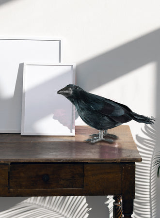 Black Crow Figurine, In 2 Style