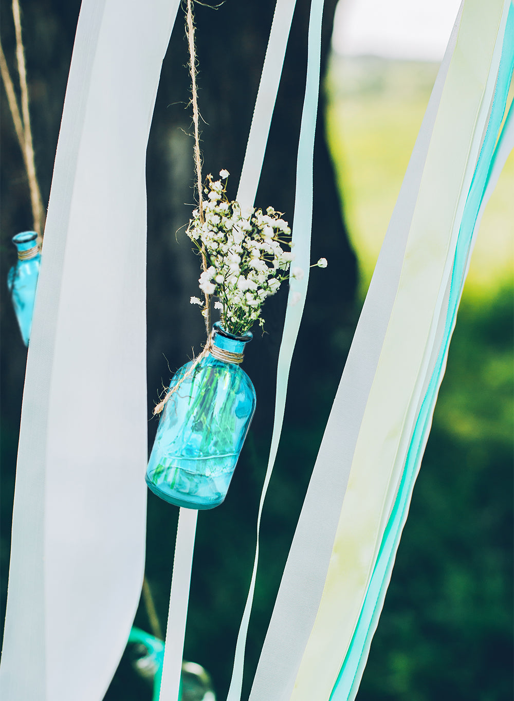 Serene Spaces Living Blue Medicine Bottle Bud Vases, Set of 48 - Antique Vases Provide Vintage Style Anywhere, 5.25" Tall