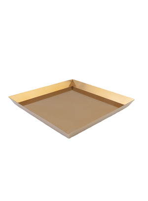 Gold Square Tray, in 2 Sizes