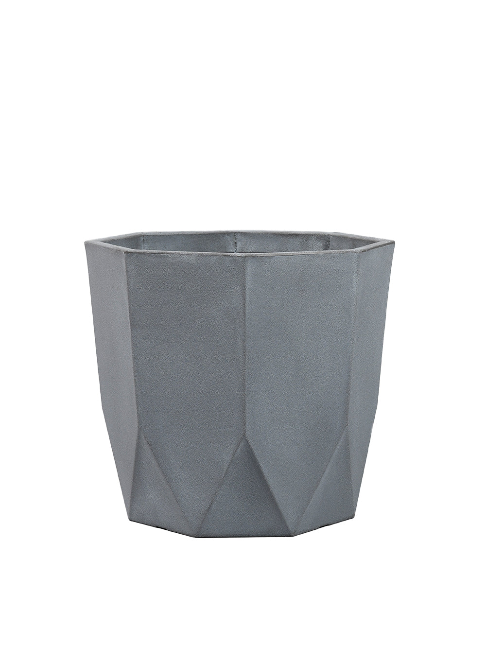 Gray Pebble Poly Resin Planter Pot, in 3 Sizes