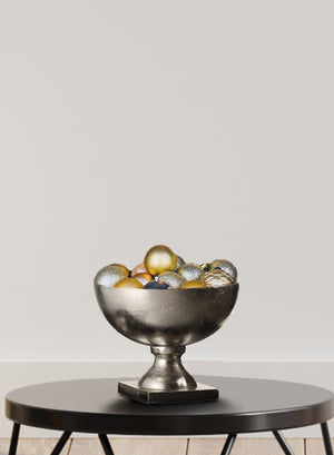 Antique Brass Pedestal Bowl, in 2 Size