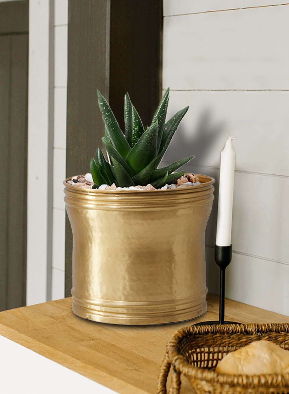 Brass Planter, KIT Set-1 Small & 1 Large