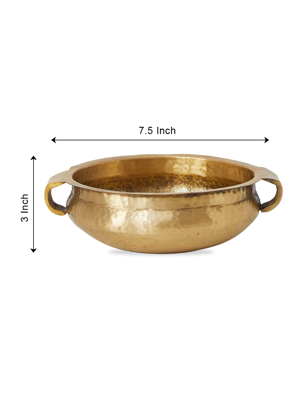 Hammered Urli Brass Bowl – 3 Size Options