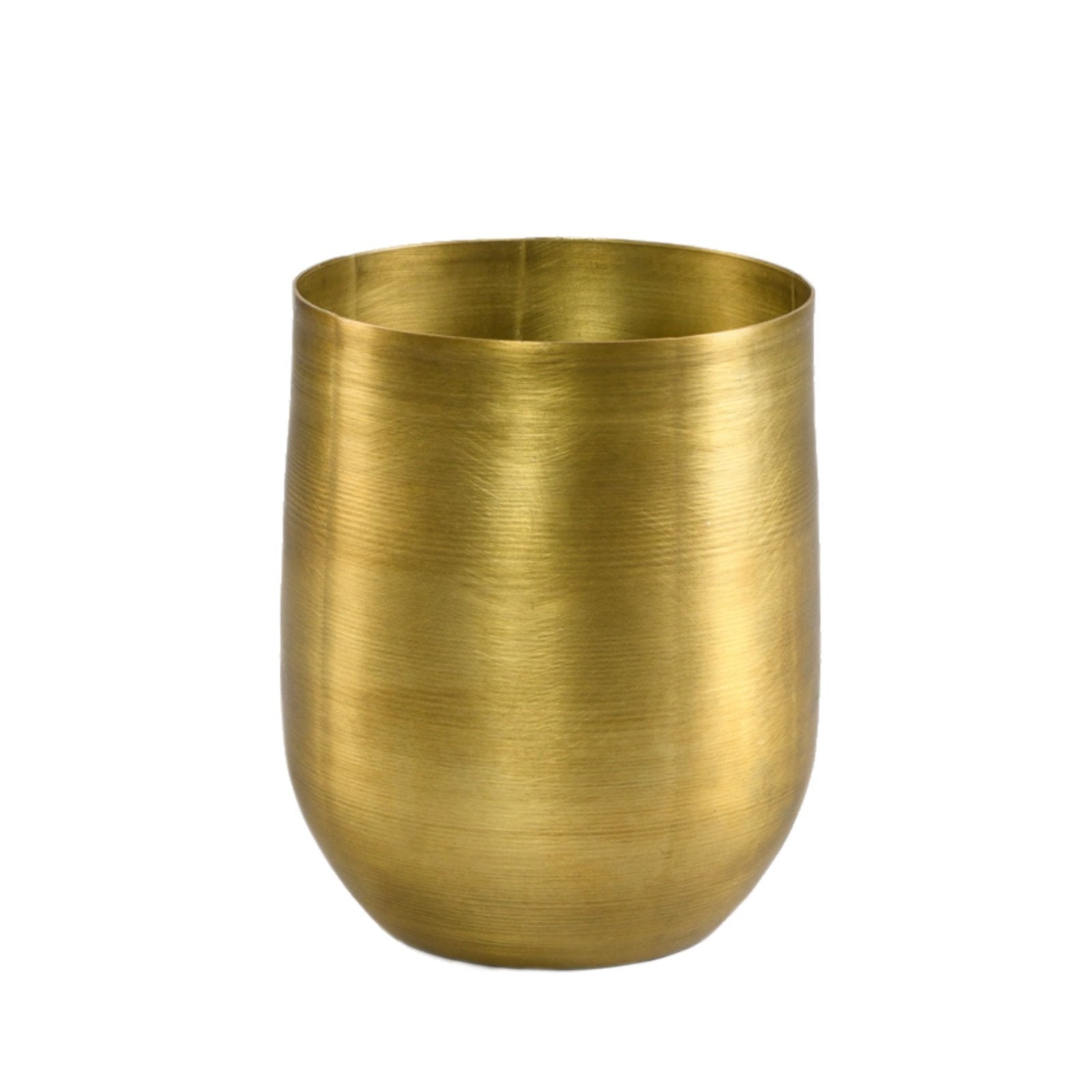 Raw Brass Vase, In 2 Sizes