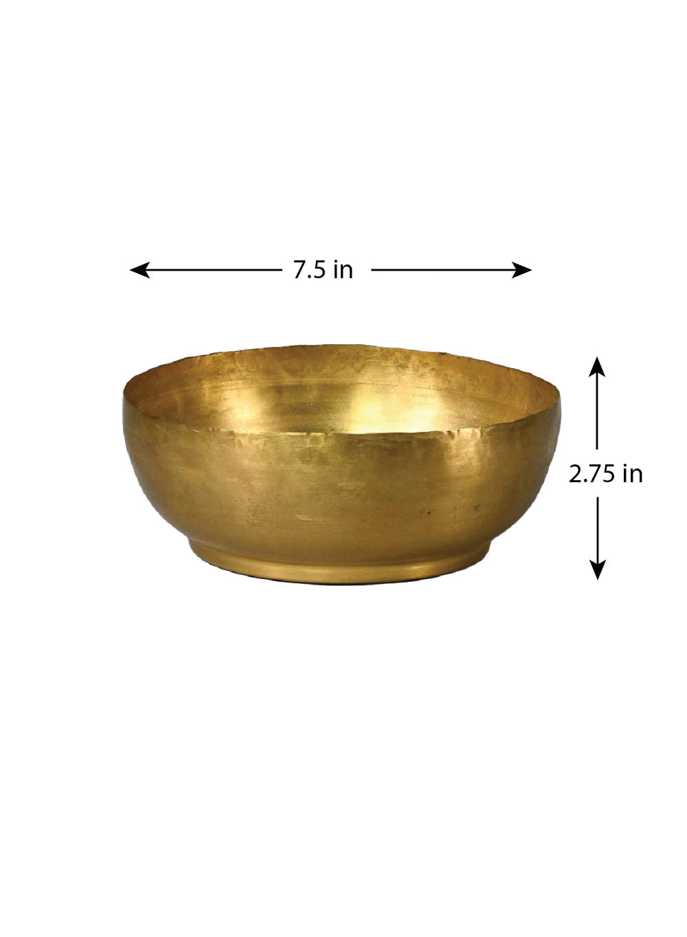 Badarai Brass Bowl, in 2 Sizes and Sets