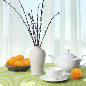Serene Spaces Living Set of 6 Decorative Oranges, Measures 3" Dia & 3" H