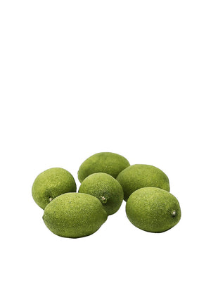 Serene Spaces Living Set of 6 Decorative Limes, Measures 2.25" Dia & 3.5" H