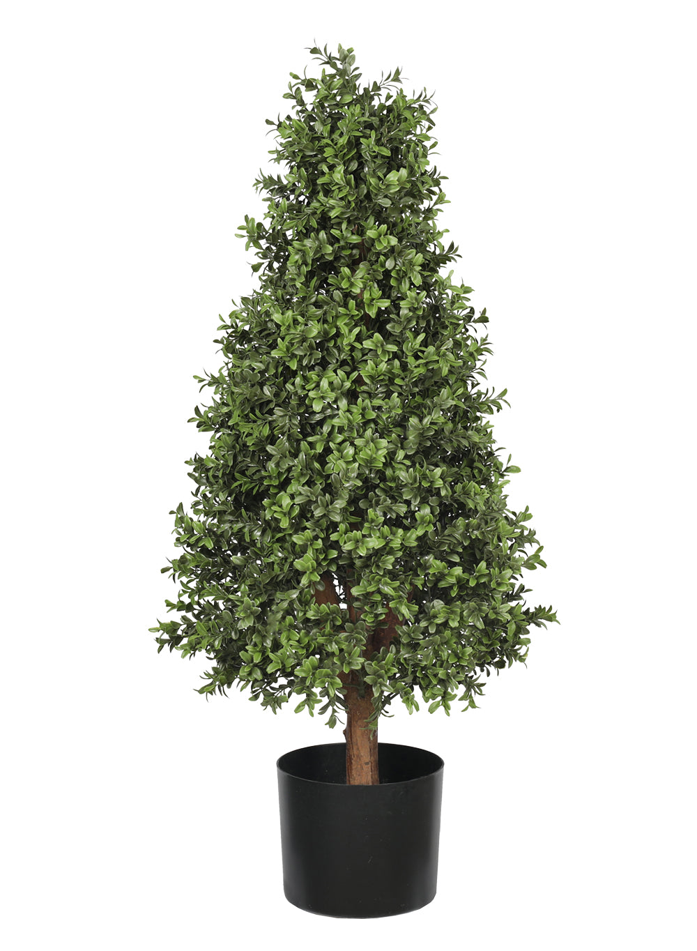 Faux Boxwood Topiary Tree in Pot, in 5 Designs