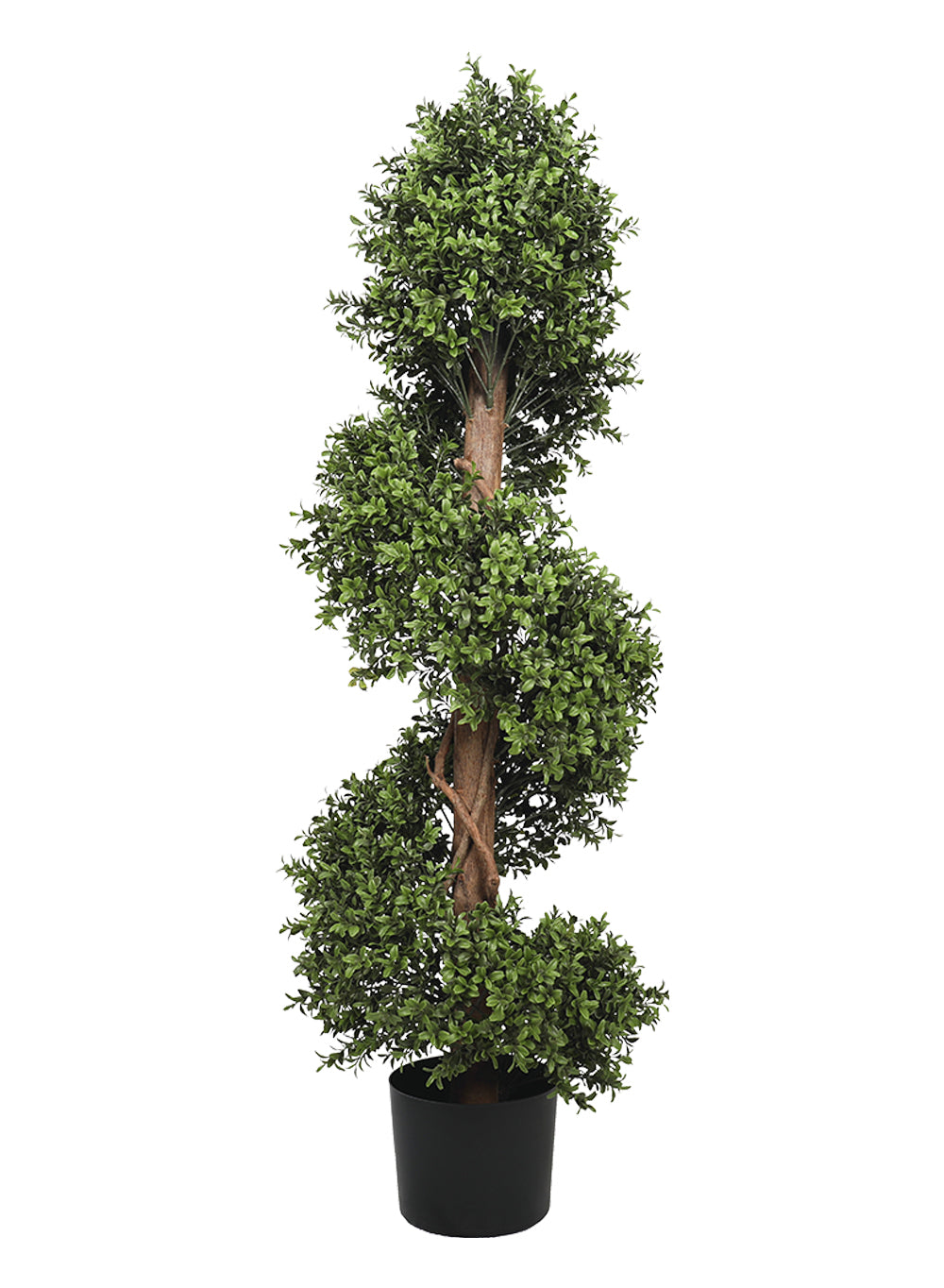 Faux Boxwood Topiary Tree in Pot, in 5 Designs