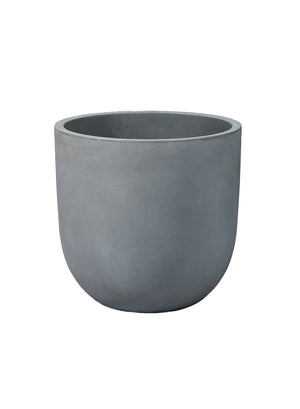 Gray Pebble Poly Resin Planter Pot, in 3 Sizes